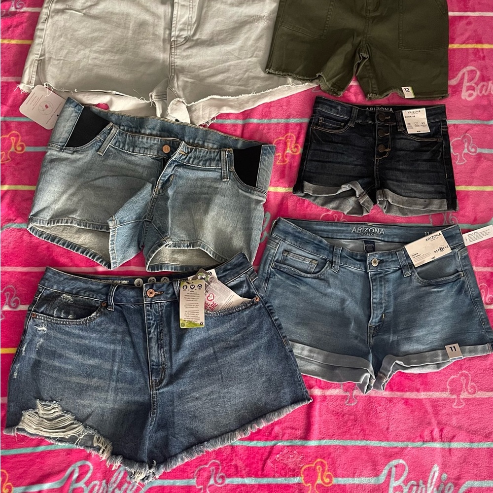 Arizona Jean Company Women's Blue Denim Shorts